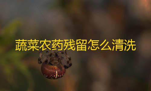 暗区突围外挂透视蔬菜农药残留怎么清洗